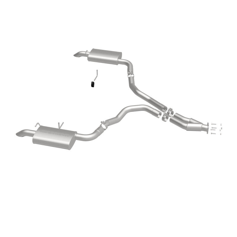 Load image into Gallery viewer, MagnaFlow 75-79 Chevy Corvette V8 5.7L Dual Split Rear Exit Stainless Cat-Back Perf Exhaust
