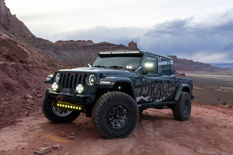 Load image into Gallery viewer, Oracle Jeep Wrangler JL/Gladiator JT Integrated Windhsiled LED Light Bar System
