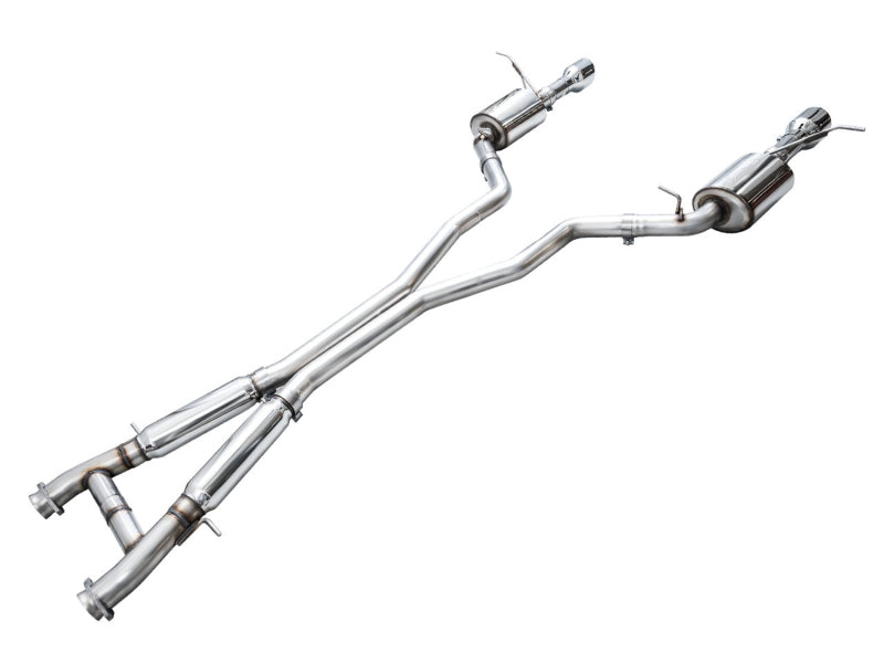 Load image into Gallery viewer, AWE Tuning 18-23 Dodge Durango SRT &amp; Hellcat Touring Edition Exhaust - Chrome Silver Tips
