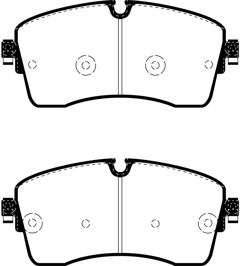 Load image into Gallery viewer, EBC 2018+ Jaguar E-Pace 2.0L Turbo (246) Yellowstuff Front Brake Pads
