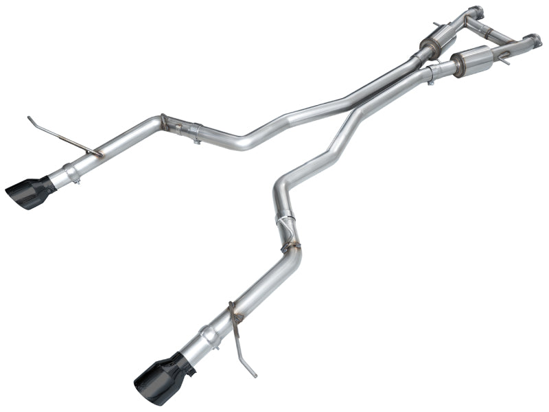 Load image into Gallery viewer, AWE Tuning 11-24 Dodge Durango 5.7L Track Edition Exhaust w/ Diamond Black Tips
