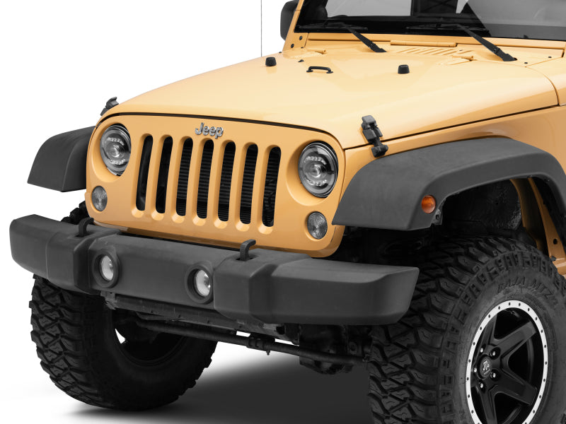 Load image into Gallery viewer, Raxiom 07-18 Jeep Wrangler JK Axial Series LED Headlights- Black Housing (Clear Lens)
