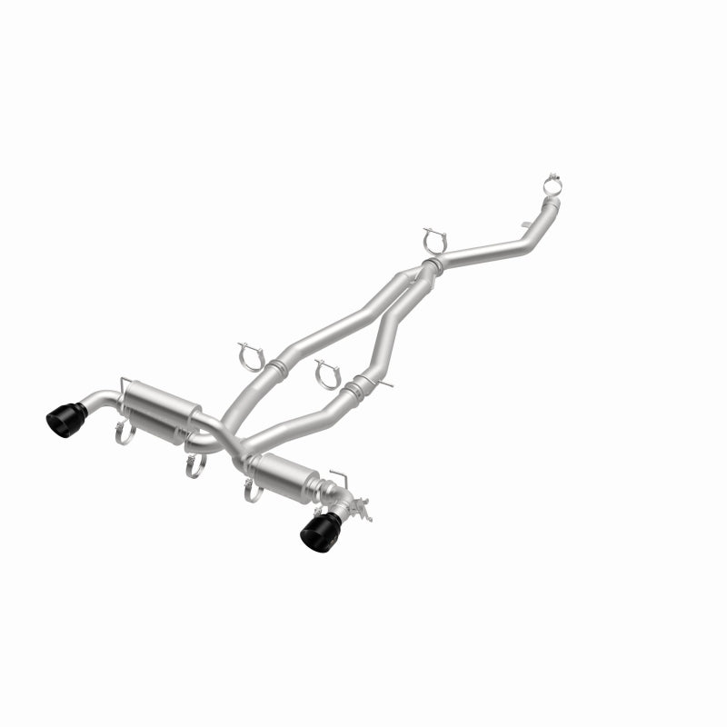 Load image into Gallery viewer, MagnaFlow 2020+ Toyota Supra SPEQ Series Cat-Back Performance Exhaust System w/ Black Chrome Tips
