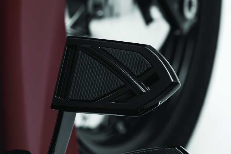 Load image into Gallery viewer, Kuryakyn Phantom Brake Pedal Pad For 18-Up FL Softails Black
