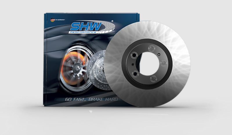 Load image into Gallery viewer, SHW 01-06 BMW M3 3.2L Left Front Smooth Monobloc Brake Rotor (34112229529)
