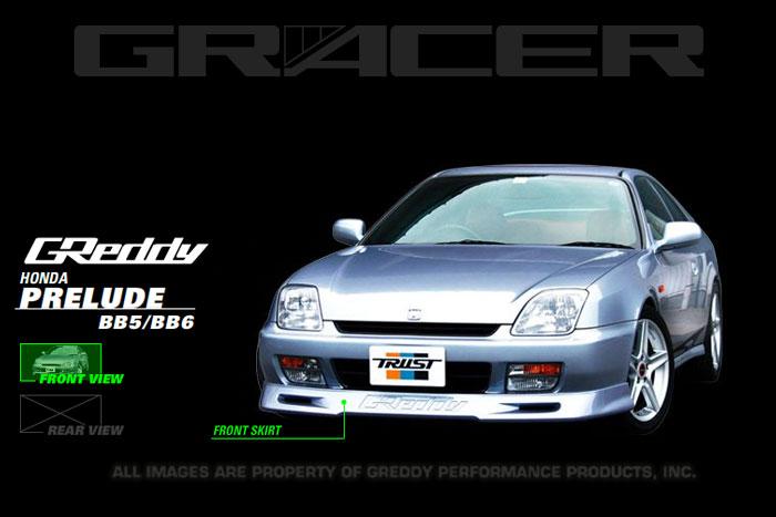 Load image into Gallery viewer, GReddy 97-01 Honda Prelude Urethane Front Lip Spoiler ** Must ask/call to order**
