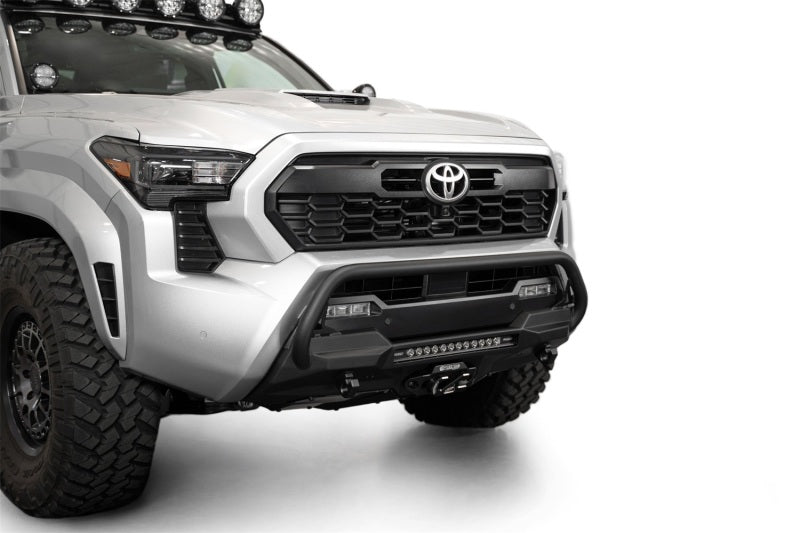 Load image into Gallery viewer, ADD 2024+ Toyota Tacoma Stealth Center Mount Winch Front Bumper w/ Top Hoop
