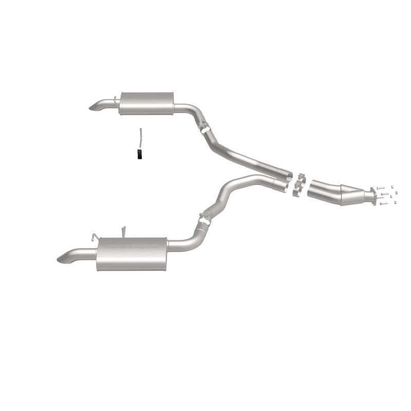 Load image into Gallery viewer, MagnaFlow 75-79 Chevy Corvette V8 5.7L Dual Split Rear Exit Stainless Cat-Back Perf Exhaust
