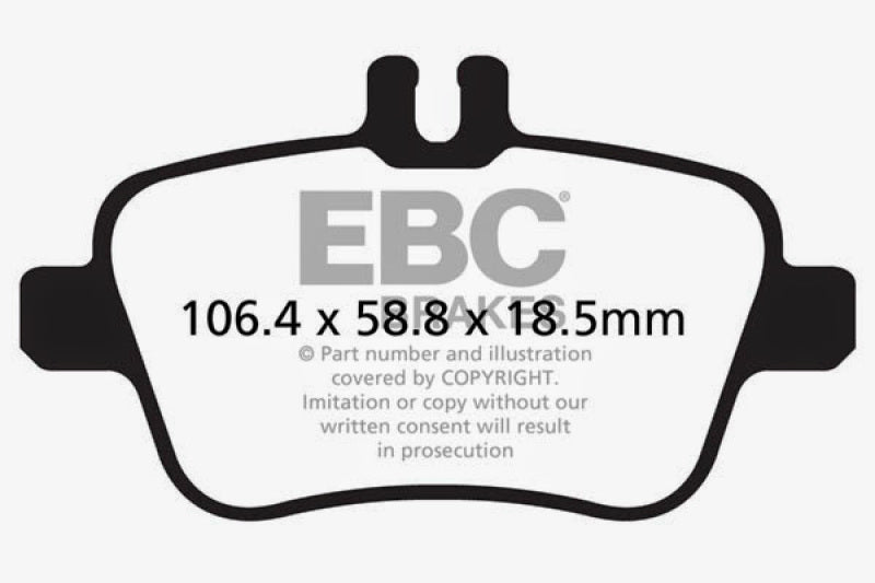 Load image into Gallery viewer, EBC 13+ Mercedes-Benz CLA250 2.0 Turbo Ultimax2 Rear Brake Pads
