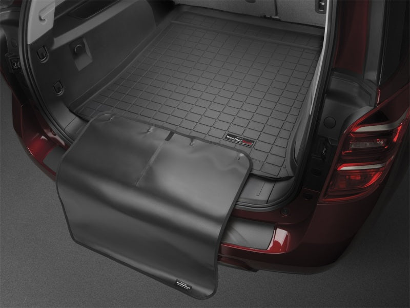 Load image into Gallery viewer, WeatherTech 2018+ Jeep Wrangler Unlimited JL w/Subwoofer Cargo Liners - Black
