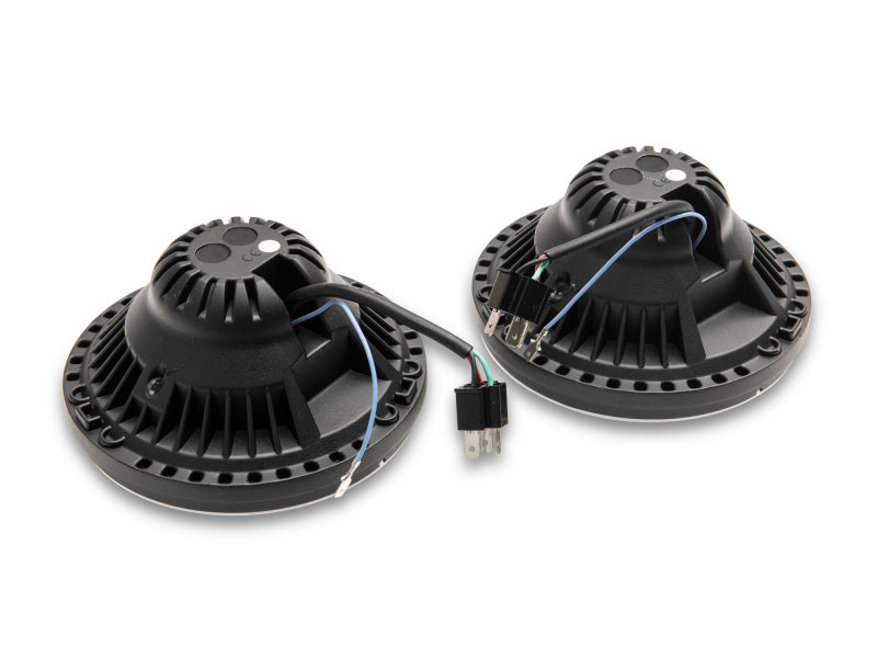 Load image into Gallery viewer, Raxiom 07-18 Jeep Wrangler JK Axial Series LED Headlights- Black Housing (Clear Lens)
