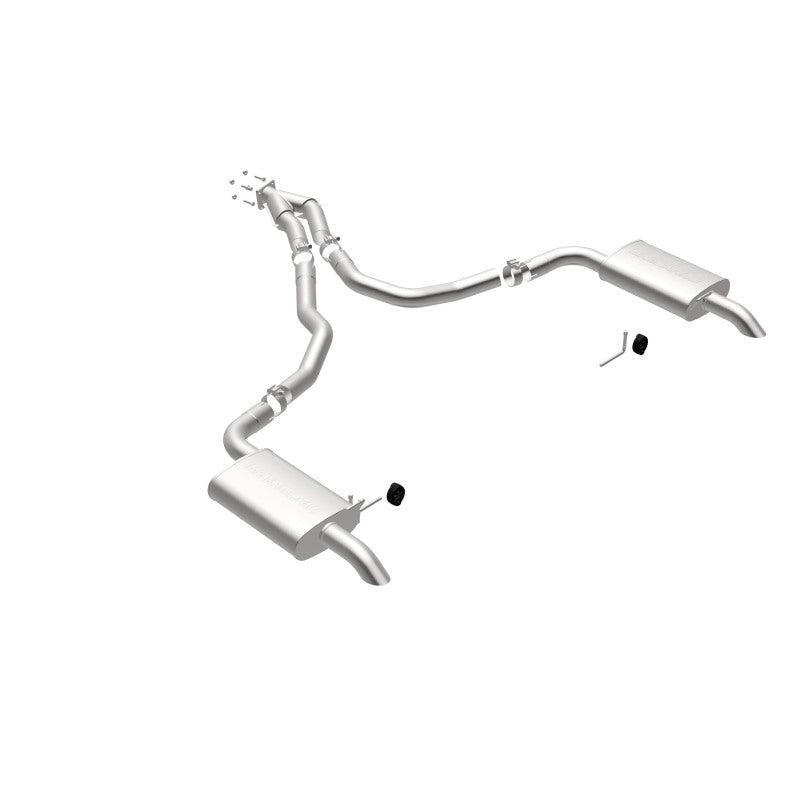 Load image into Gallery viewer, MagnaFlow 75-79 Chevy Corvette V8 5.7L Dual Split Rear Exit Stainless Cat-Back Perf Exhaust
