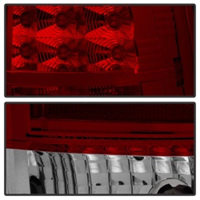Load image into Gallery viewer, Spyder Chevy Avalanche 07-13 LED Tail Lights Red Clear ALT-YD-CAV07-LED-RC

