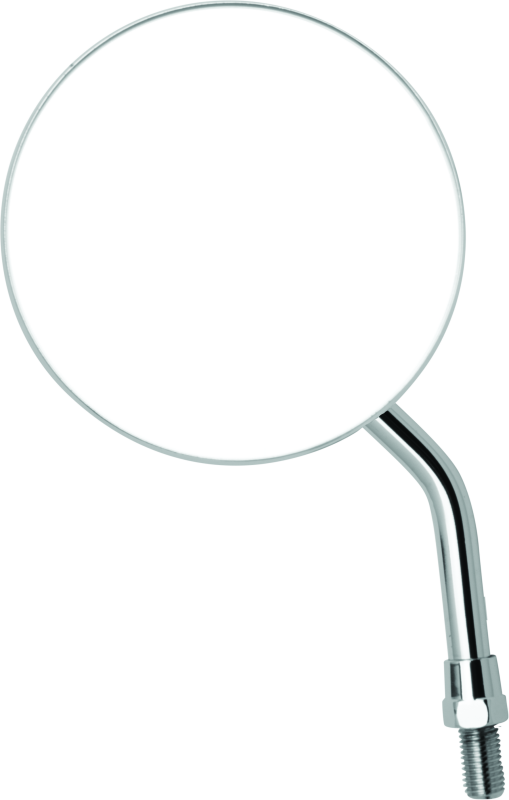 Load image into Gallery viewer, BikeMaster 4in Adjustable Round Mirror 10mm - Each - Chrome
