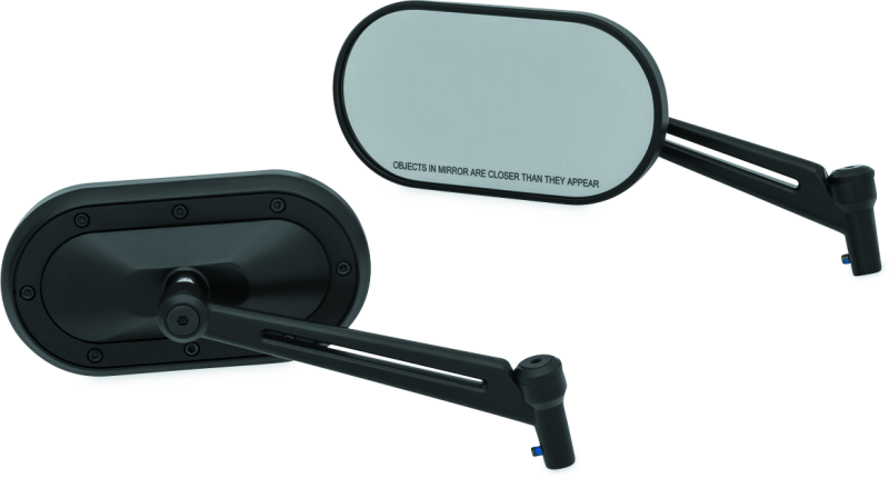 Load image into Gallery viewer, Kuryakyn Heavy Industry Mirrors Black
