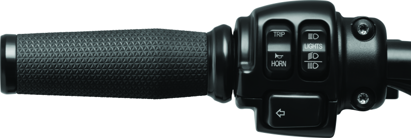 Load image into Gallery viewer, Kuryakyn Thresher Grips Throttle-By-Wire Black
