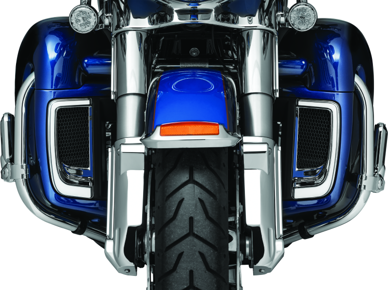Load image into Gallery viewer, Kuryakyn Tracer Lower Fairing Grill Chrome
