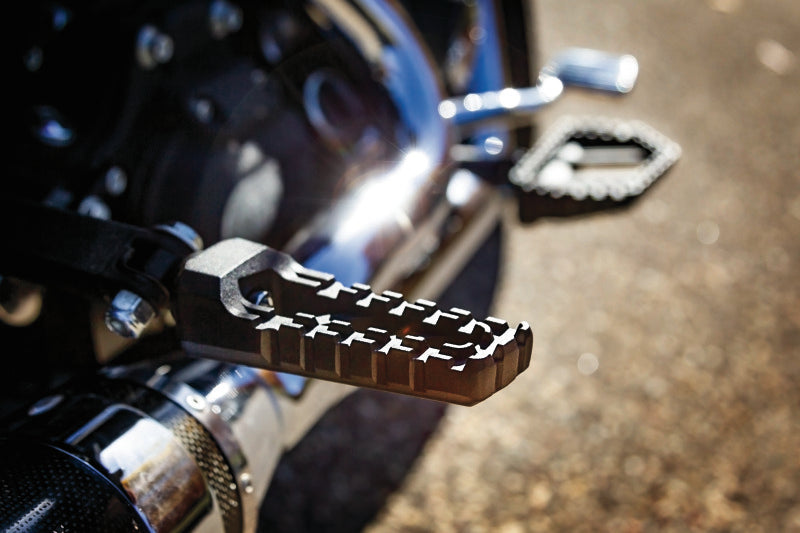 Load image into Gallery viewer, Kuryakyn Riot Pegs Without Adaptor Satin Black
