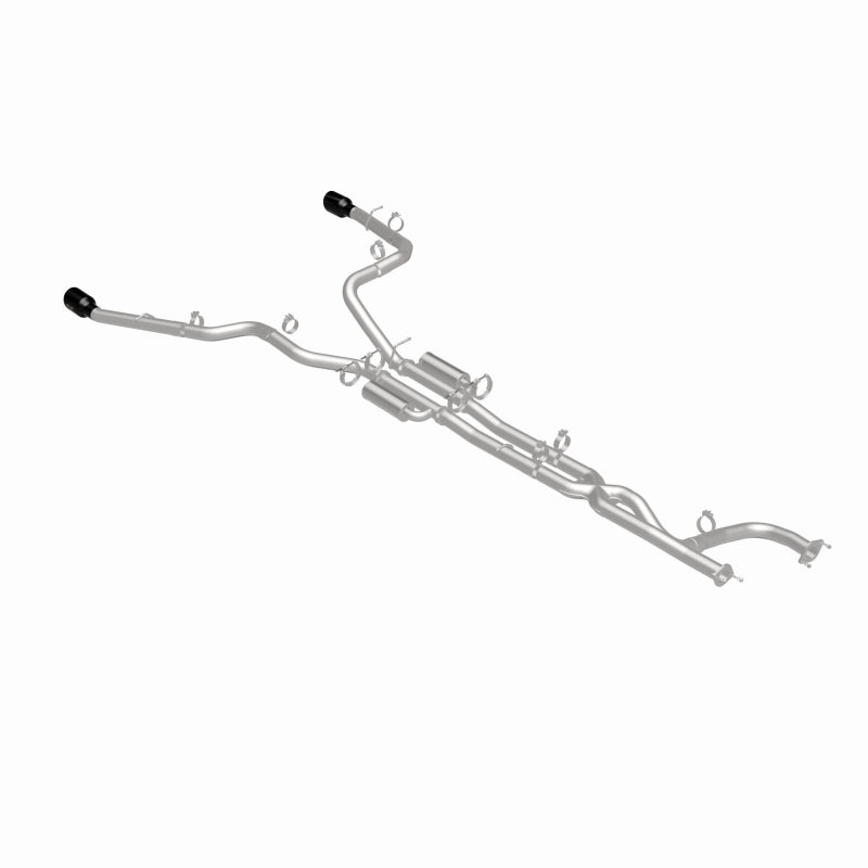 Load image into Gallery viewer, MagnaFlow 21-24 RAM 1500 TRX SPEQ Series Cat-Back Performance Exhaust System w/ Black Chrome Tips
