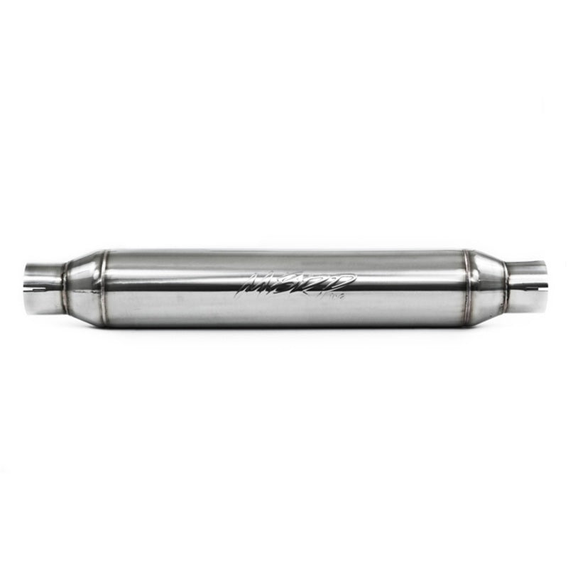 Load image into Gallery viewer, MBRP Universal Resonator 2.5in inlet/outlet 22in body 26in overall T304
