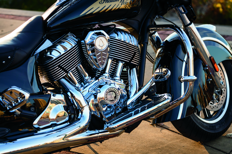 Load image into Gallery viewer, Kuryakyn Spear Brake Pedal Pad For 14-23 Indian Models Chrome
