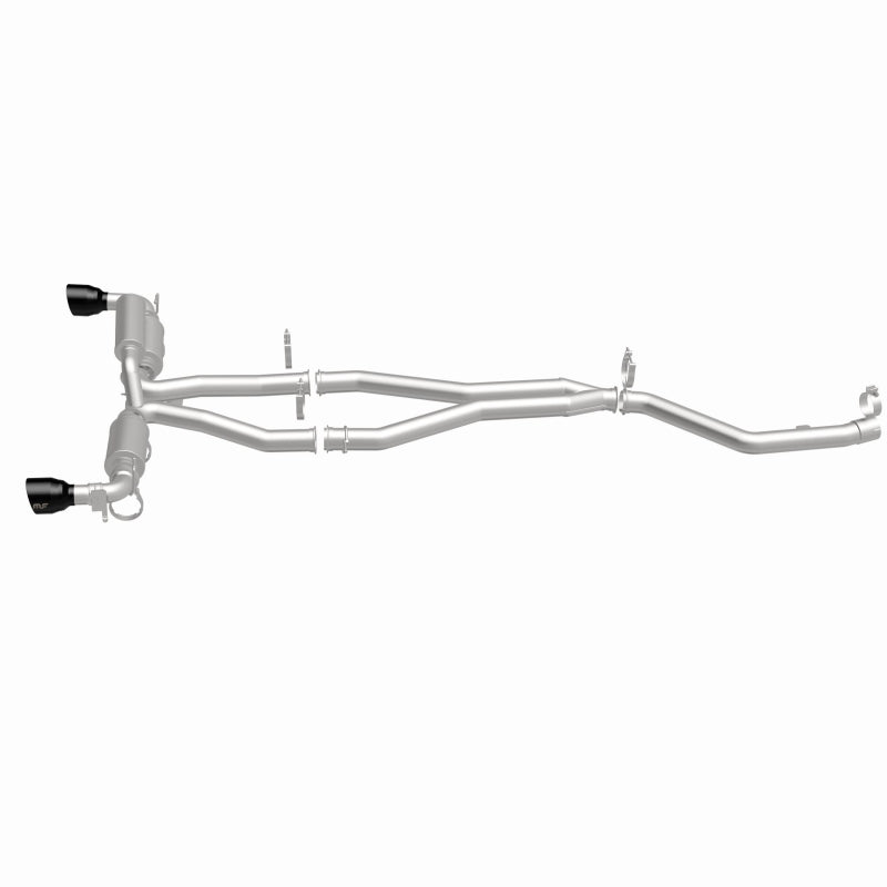 Load image into Gallery viewer, MagnaFlow 2020+ Toyota Supra SPEQ Series Cat-Back Performance Exhaust System w/ Black Chrome Tips
