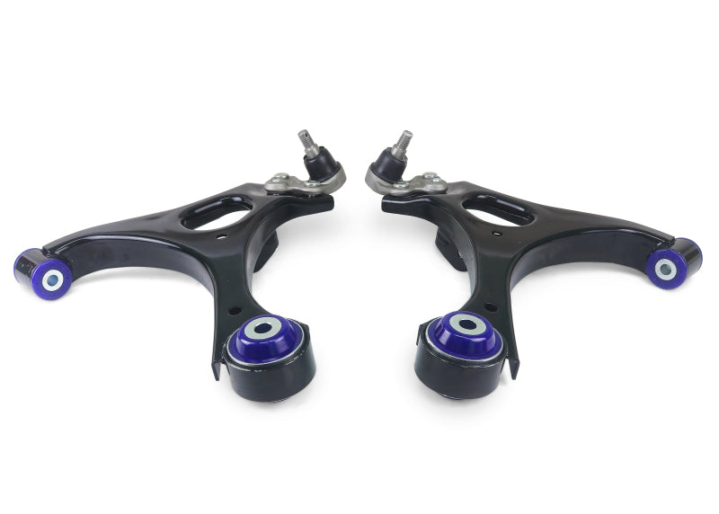 Load image into Gallery viewer, SuperPro 06 Honda Civic DX Front Lower Control Arm Set W/ Bushings
