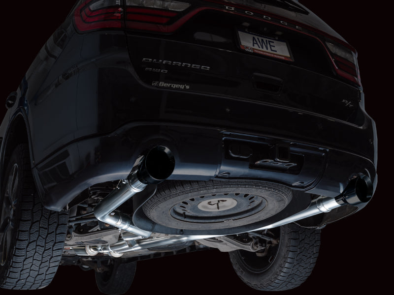 Load image into Gallery viewer, AWE Tuning 11-24 Dodge Durango 5.7L Track Edition Exhaust w/ Diamond Black Tips
