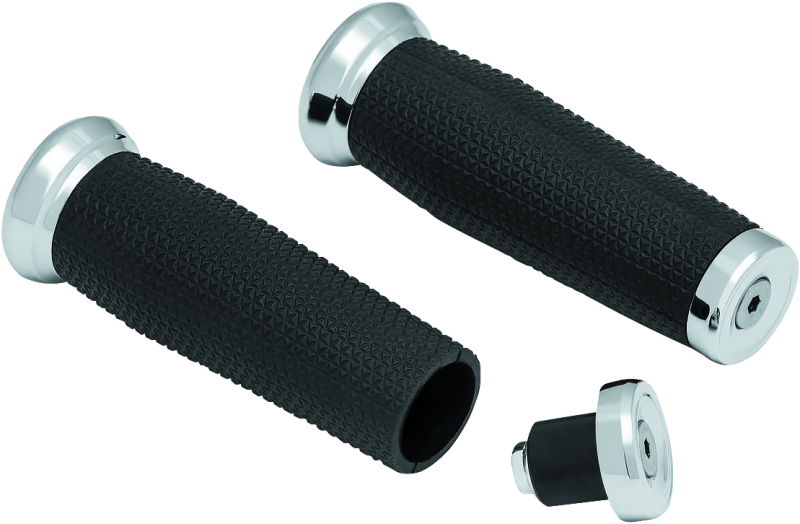 Load image into Gallery viewer, Kuryakyn Thresher Grip Metric Chrome
