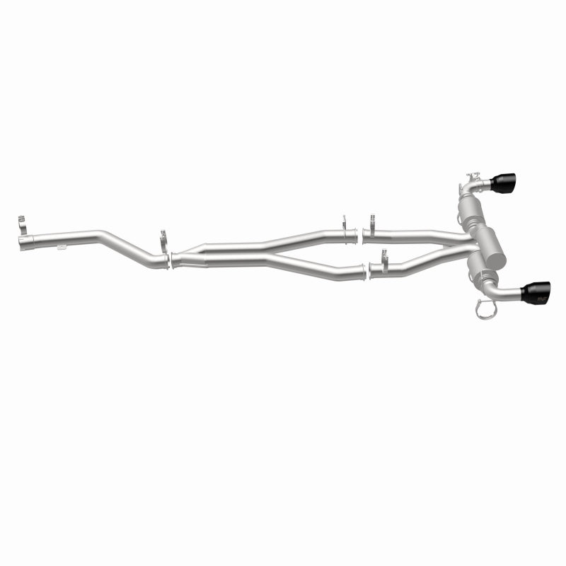 Load image into Gallery viewer, MagnaFlow 2020+ Toyota Supra SPEQ Series Cat-Back Performance Exhaust System w/ Black Chrome Tips
