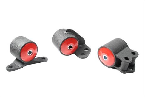 Load image into Gallery viewer, Innovative 96-00 Civic B-Series Black Steel Hydro to Cable Trans Conversion Bracket and Actuator
