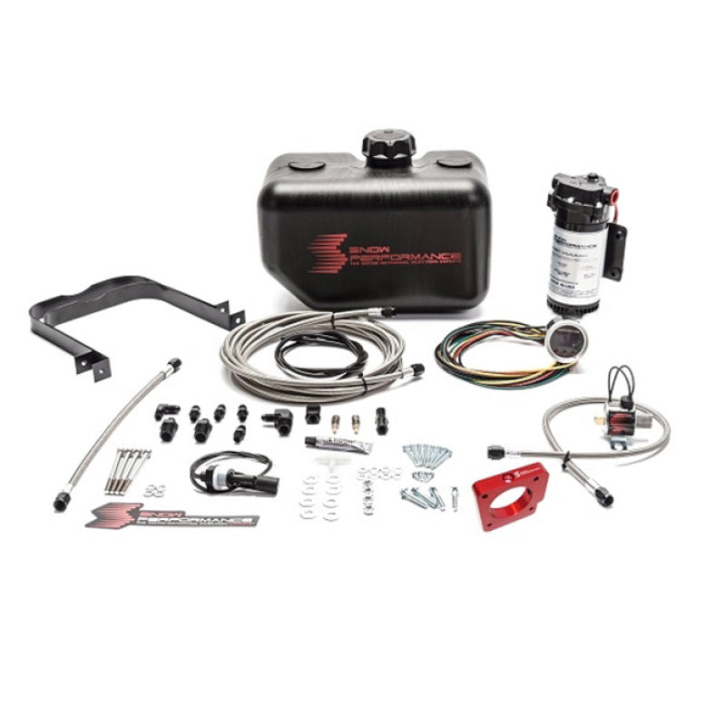 Load image into Gallery viewer, Snow Performance 05-14 STI Stg 2 Boost Cooler Water Injection Kit w/SS Brd Line &amp; 4AN Fittings

