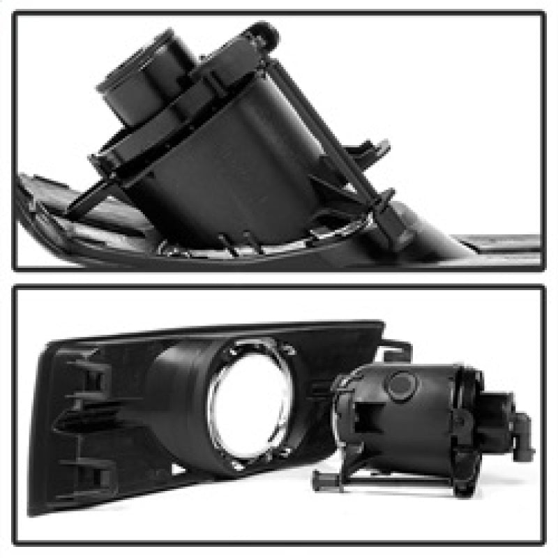Load image into Gallery viewer, Spyder Cadillac SRX 2010-2015 OEM Style Fog Lights W/Universal Switch Clear FL-CASRX10-C
