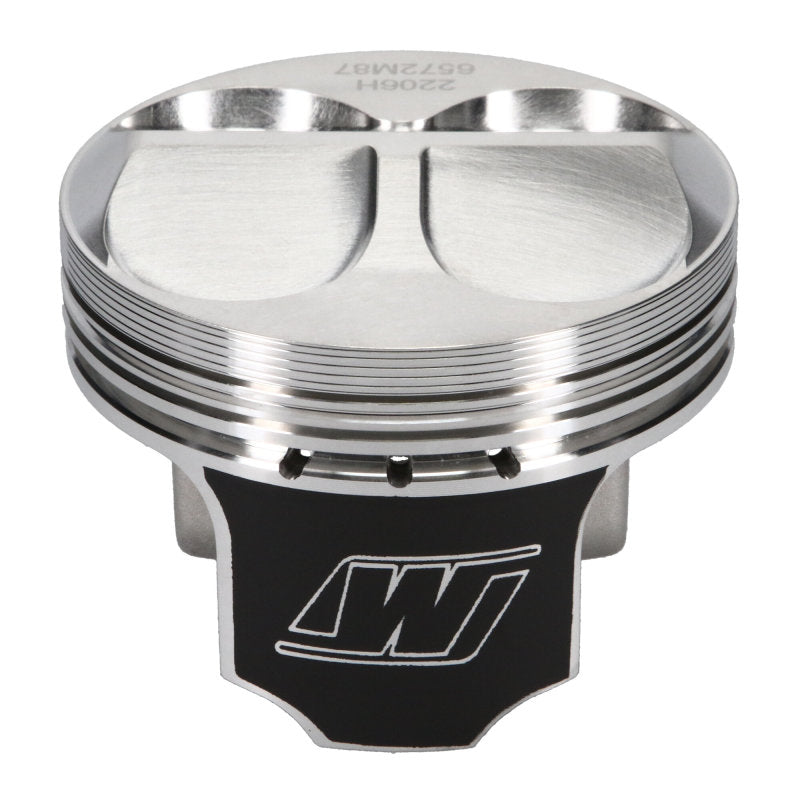 Load image into Gallery viewer, Wiseco Honda 4v DOME +6.5cc STRUTTED 87MM Piston Shelf Stock Kit
