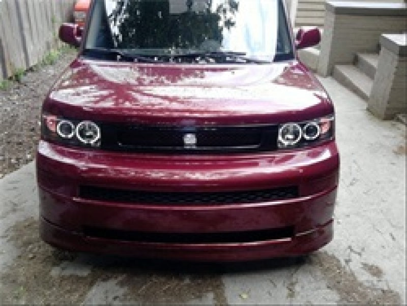 Load image into Gallery viewer, Spyder Scion XB 03-07 Projector Headlights LED Halo Black High H1 Low 9006 PRO-YD-TSXB03-HL-BK
