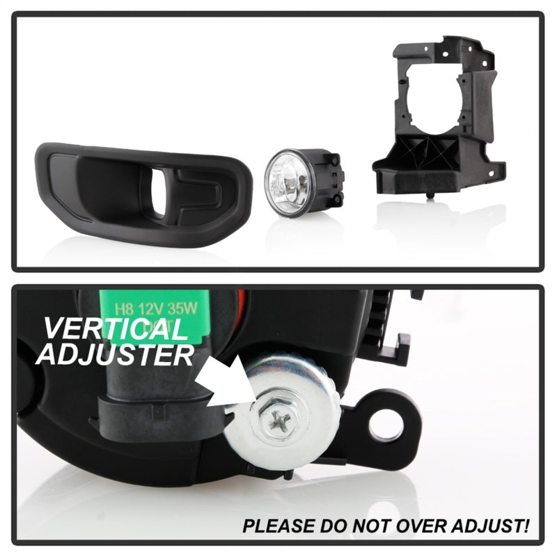 Load image into Gallery viewer, Spyder 19-20 Dodge Ram 1500 OEM Style Fog Lights w/Universal Switch- Clear (FL-DR19-C)
