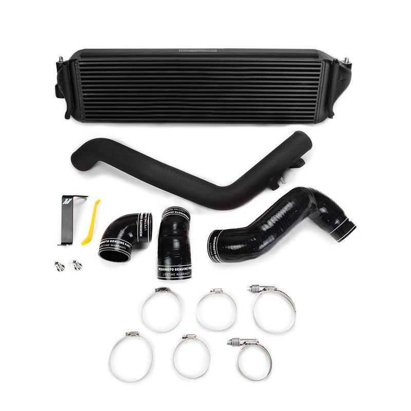 Load image into Gallery viewer, Mishimoto 2017+ Honda Civic Type R Intercooler Kit - Black Intercooler Black Pipes
