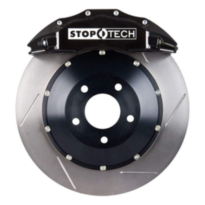 Load image into Gallery viewer, StopTech 08-13 BMW M3/11-12 1M Coupe Front BBK w/ Black ST-60 Calipers Slotted 380x35mm Rotor
