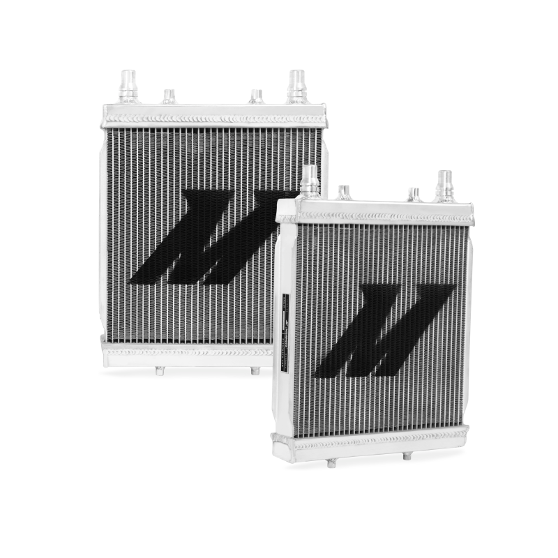 Load image into Gallery viewer, Mishimoto 2016+ Chevrolet Camaro SS or HD Cooling Package Performance Aux Aluminum Radiators
