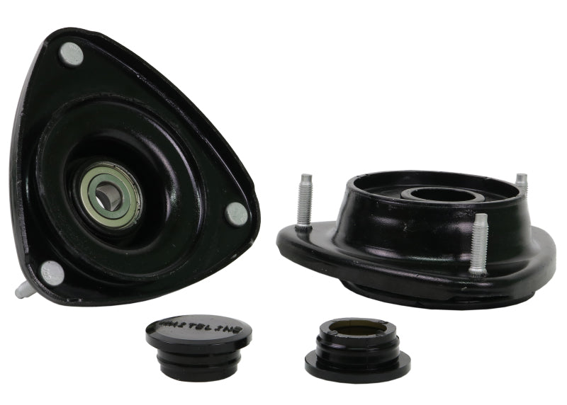 Load image into Gallery viewer, Whiteline 04-07 Subaru WRX/STi / 98-02 Subaru Forester Front Upper Strut Mounts - Offset Assembly

