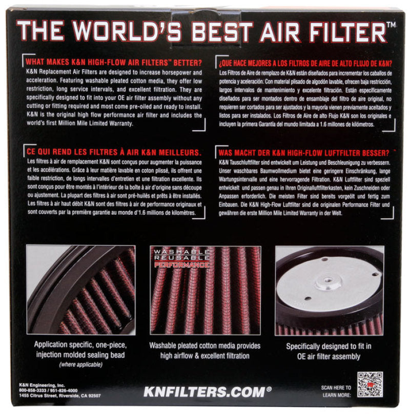 Load image into Gallery viewer, K&amp;N 88-12 Harley Davidson Sportster Screamin Eagle Element Replacement Air Filter
