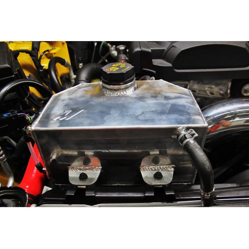Load image into Gallery viewer, Mishimoto 2015 Ford Mustang EcoBoost / 3.7L / 5.0L  Aluminum Coolant Expansion Tank-Polished
