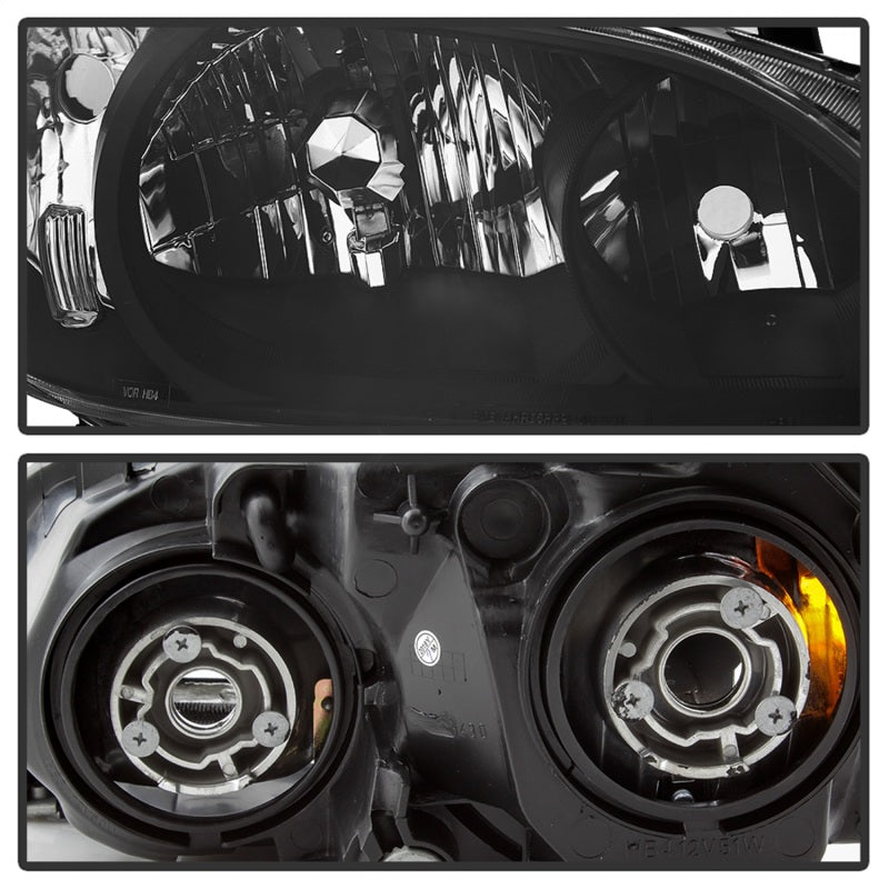 Load image into Gallery viewer, xTune 04-05 Honda Civic (Excl Hatchback/Si) OEM Style Headlights - Black (HD-JH-HC04-4D-AM-BK)
