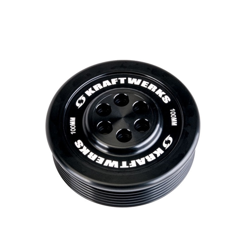 Load image into Gallery viewer, KraftWerks Supercharger Pulley - 100mm 7 Rib
