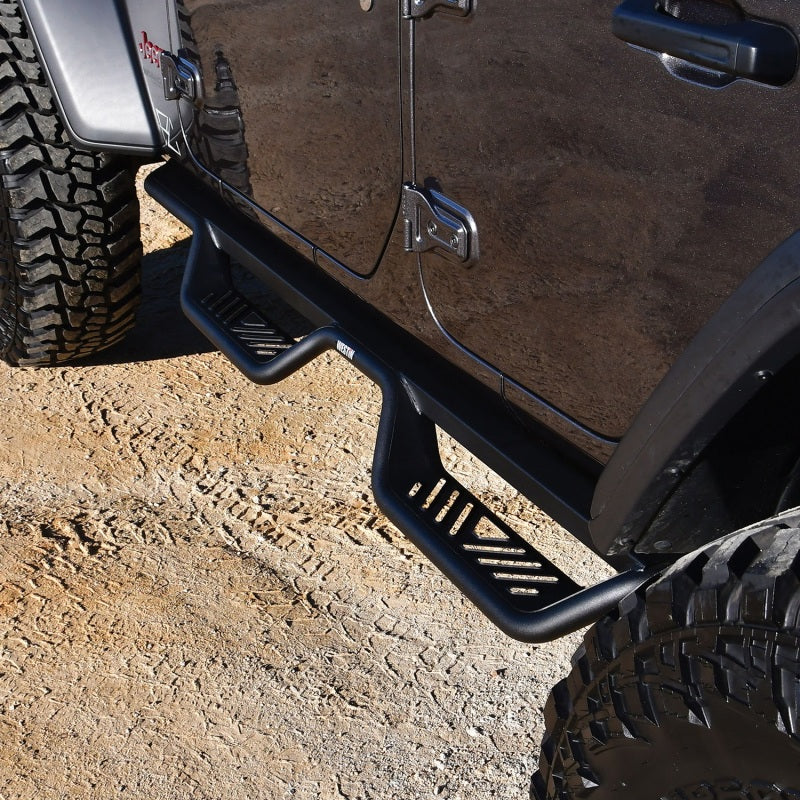 Load image into Gallery viewer, Westin 18-22 Jeep Wrangler JL Unlimited Outlaw Nerf Step Bars
