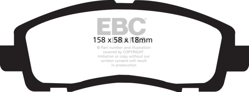 Load image into Gallery viewer, EBC 09-14 Acura TL 3.5 Redstuff Front Brake Pads
