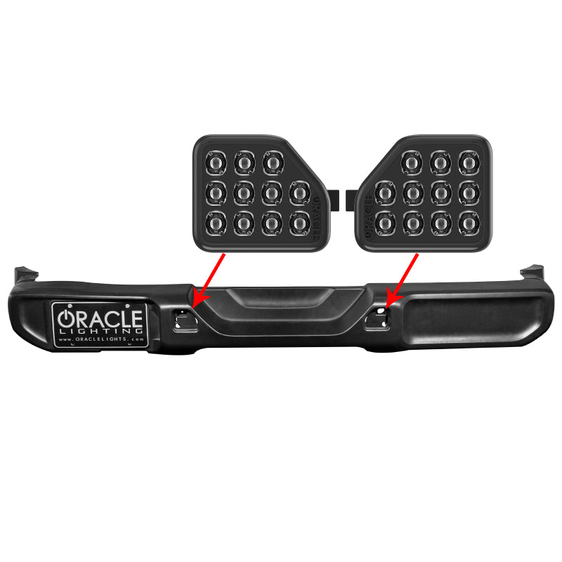 Load image into Gallery viewer, Oracle Rear Bumper LED Reverse Lights for Jeep Wrangler JL - 6000K

