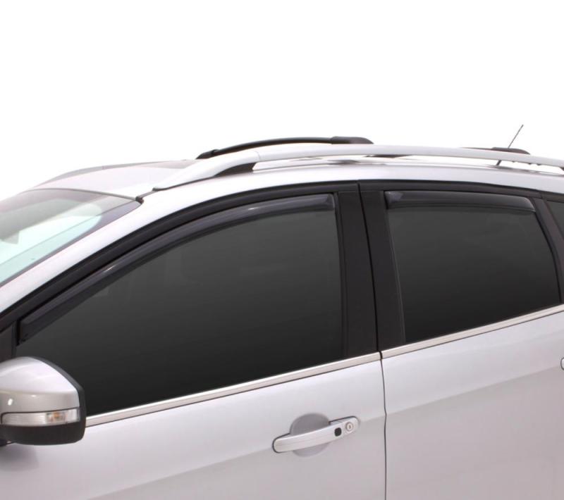 Load image into Gallery viewer, AVS 16-18 Toyota Tacoma Double Cab Ventvisor In-Channel Front &amp; Rear Window Deflectors 4pc - Smoke
