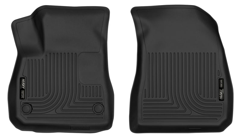 Load image into Gallery viewer, Husky Liners 2016+ Chevrolet Malibu X-Act Contour Black Front Floor Liners
