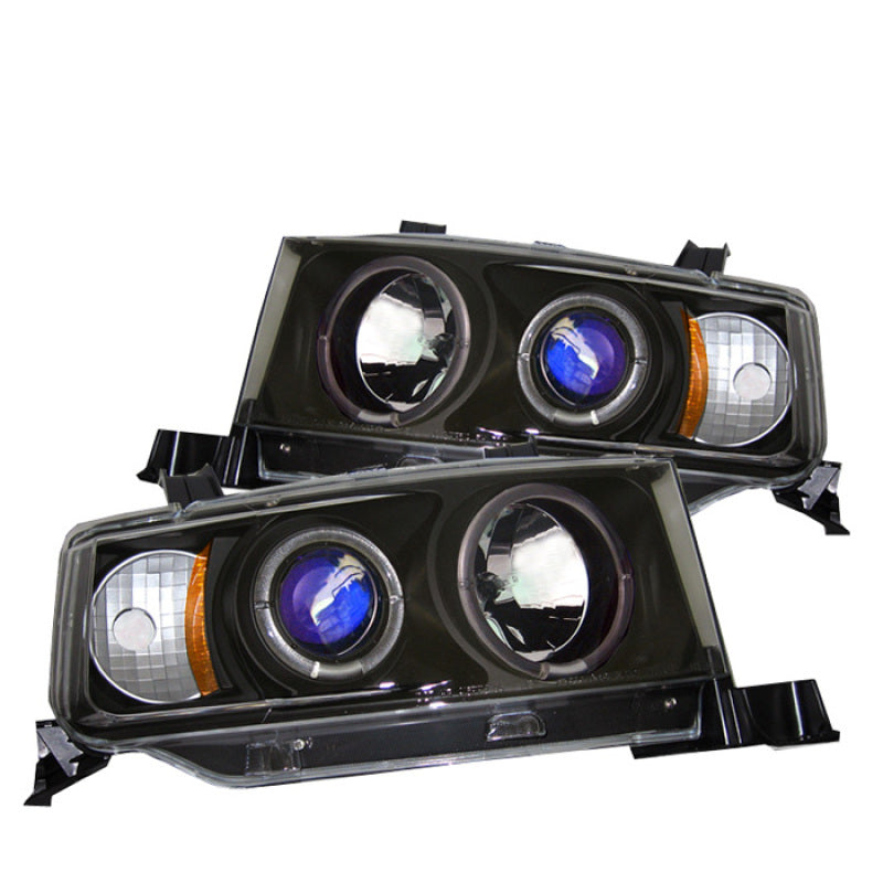 Load image into Gallery viewer, Spyder Scion XB 03-07 Projector Headlights LED Halo Black High H1 Low 9006 PRO-YD-TSXB03-HL-BK
